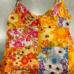 Johnny Was beautiful blouse with matching cami. Size Large. 70.00